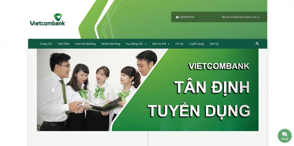Kênh ngân hàng Vietcombank